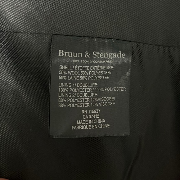 Grey Wool Overcoat - Picture 5 of 5